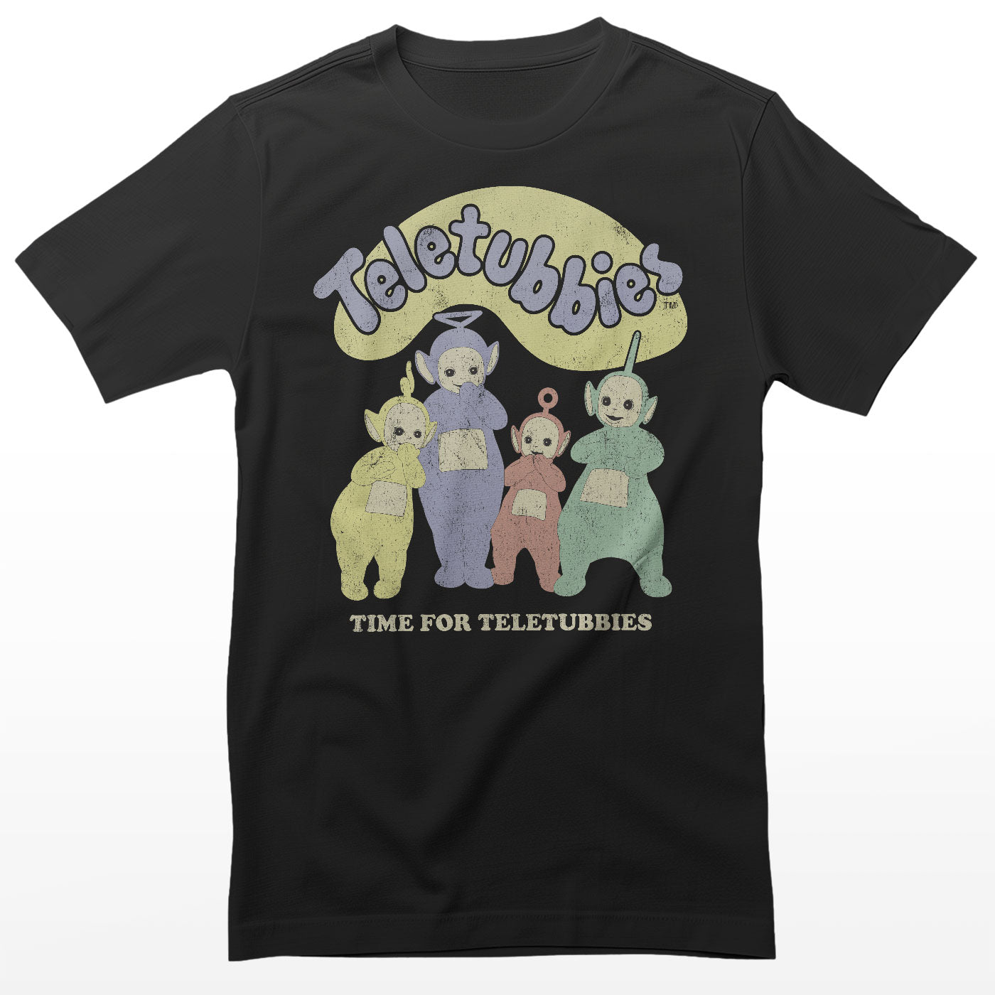 T-shirt uomo Teletubbies con licenza ufficiale - Time For Teletubbies - Foto 2 di 2