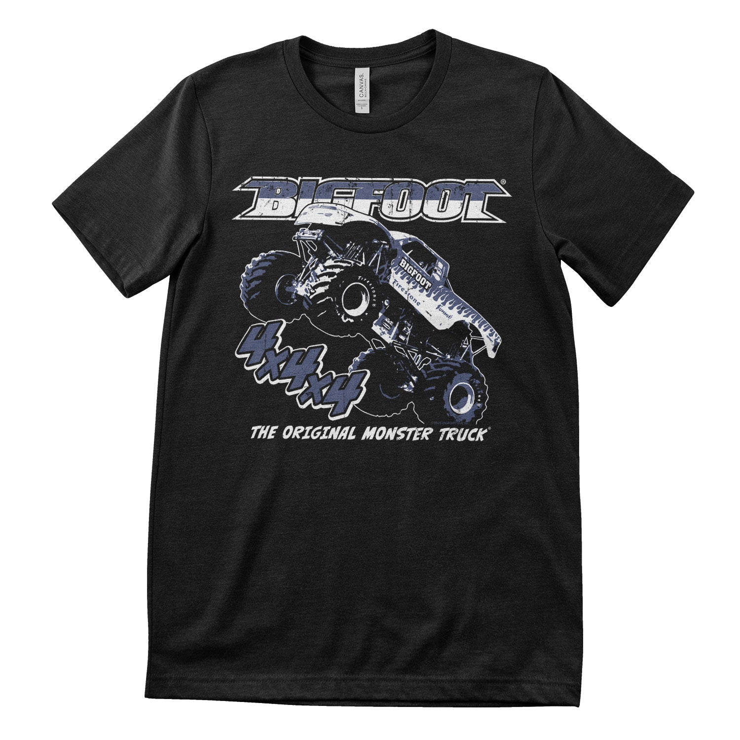 Officially Licensed BIGFOOT Monster Truck - 4x4x4 Mens T-Shirt - Picture 2 of 4