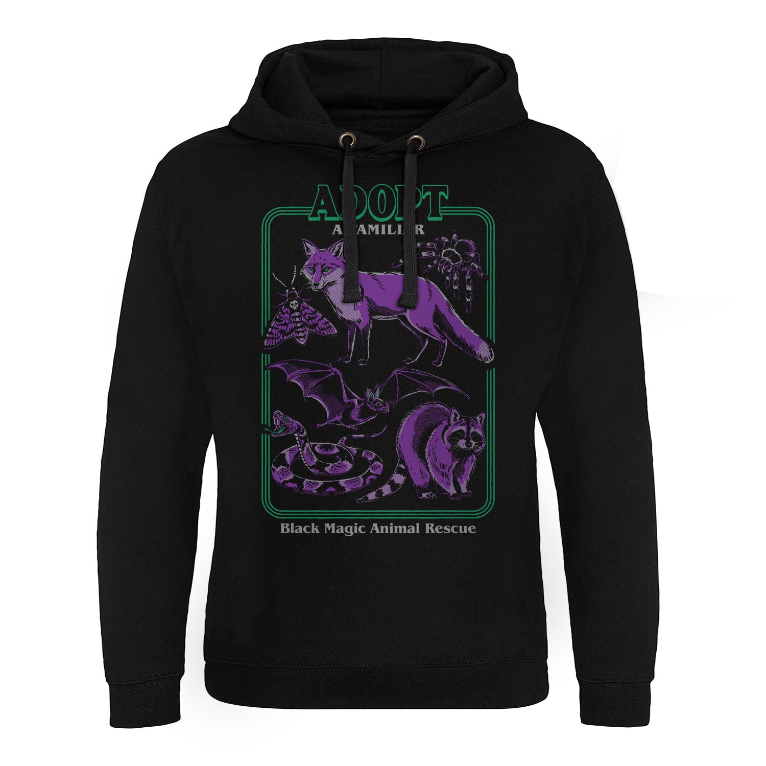 Officially Licensed Steven Rhodes - Adopt A Familiar 2 Epic Hoodie - Picture 2 of 2