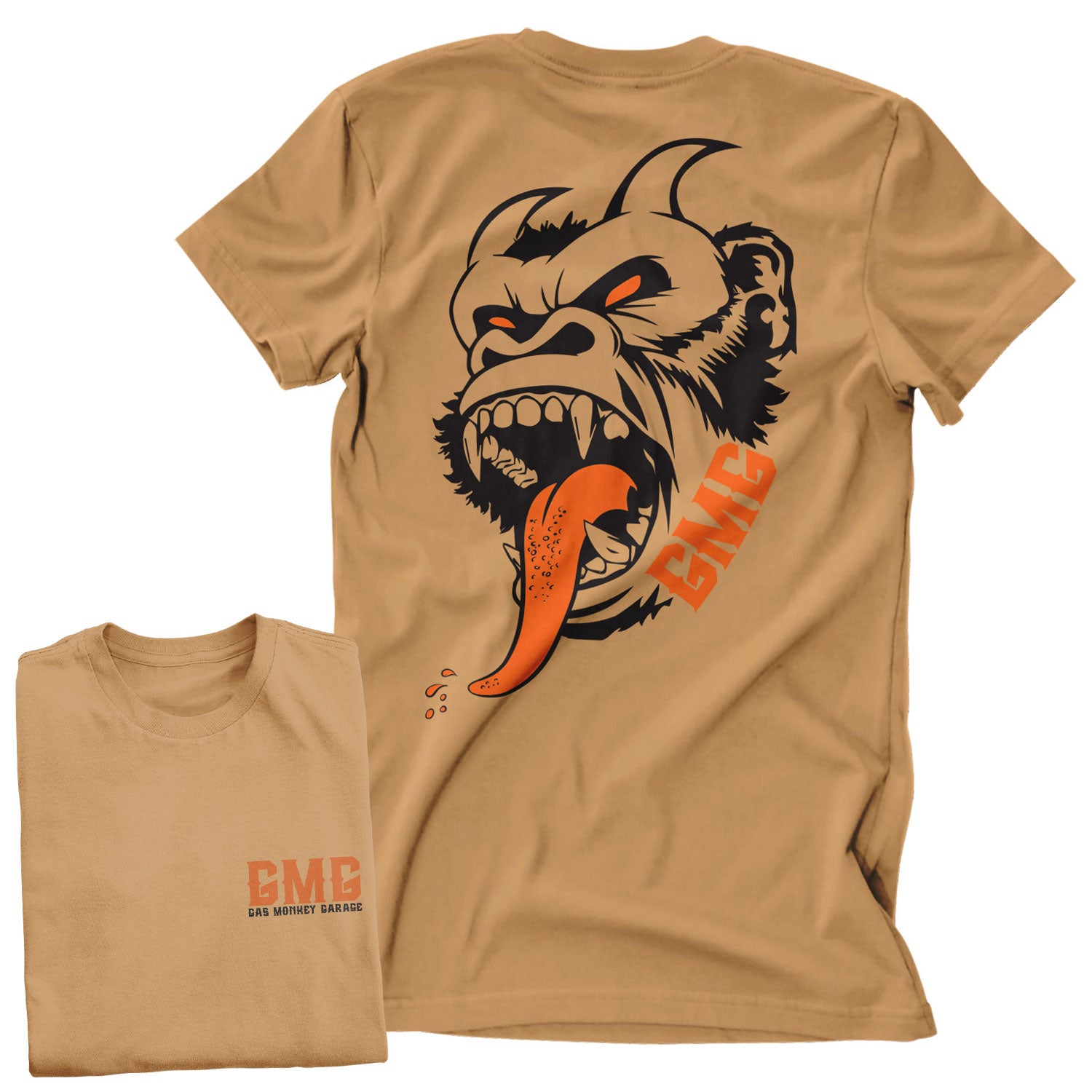 Offiziell lizenziertes Gas Monkey Garage - Deamon Monkey Herren T-Shirt - Bild 3 von 4