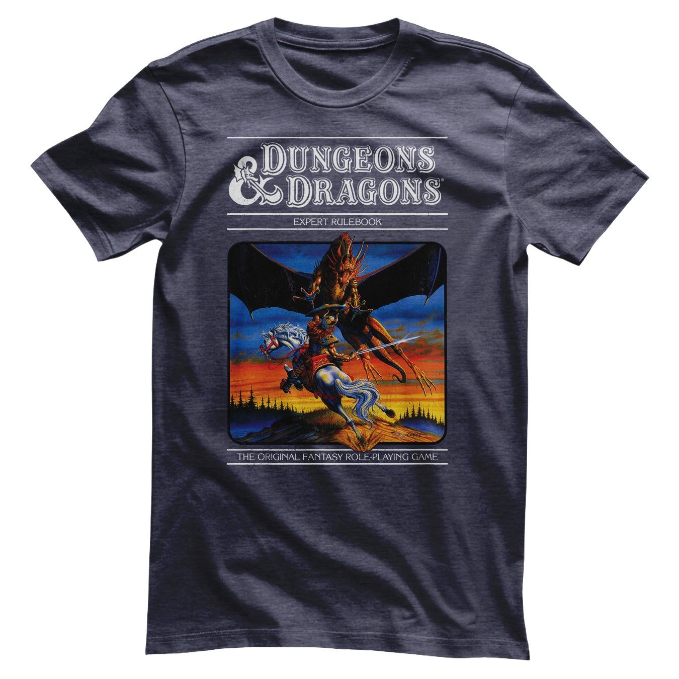 Camiseta con licencia oficial Dungeons & Dragons - Expert Rulebook para hombre - Imagen 7 de 10