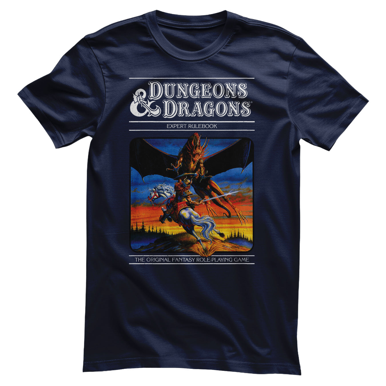 Camiseta con licencia oficial Dungeons & Dragons - Expert Rulebook para hombre - Imagen 10 de 10