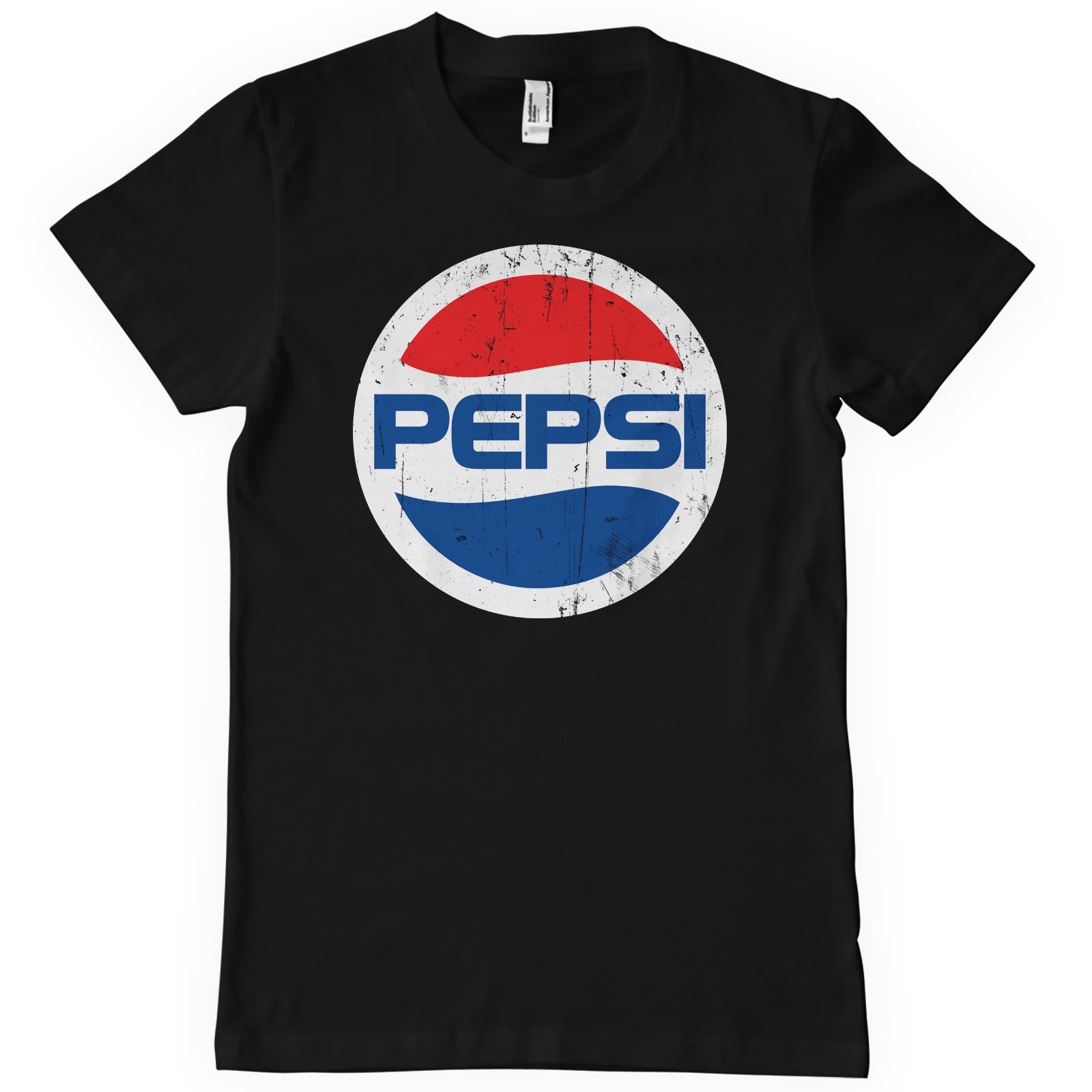Camiseta para hombre con licencia oficial Pepsi - Lavada Pepsi Globe Logo - Imagen 2 de 2