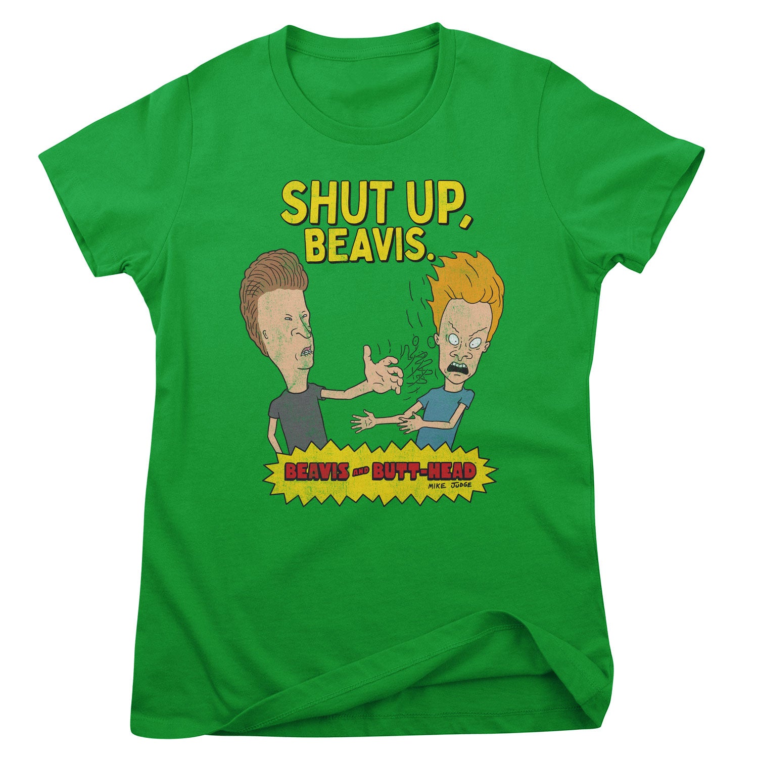 Offiziell lizenziertes Beavis and Butt-Head - Shut Up Beavis Damen T-Shirt - Bild 5 von 7