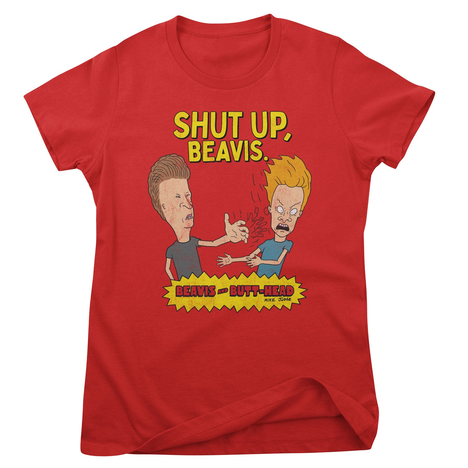 Offiziell lizenziertes Beavis and Butt-Head - Shut Up Beavis Damen T-Shirt - Bild 7 von 7