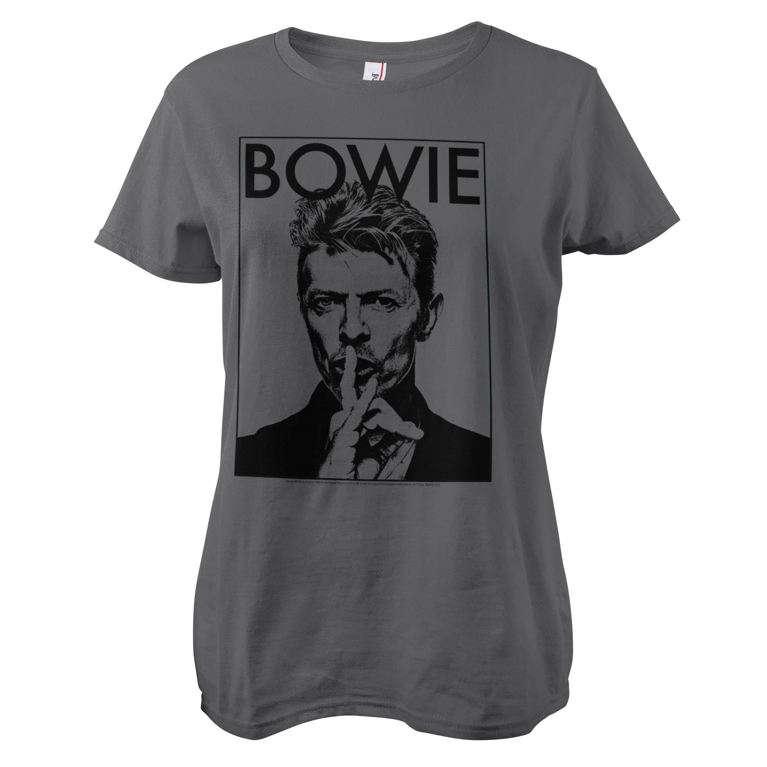 Officially Licensed David Bowie - Bowie Silence Women T-Shirt - Picture 2 of 2