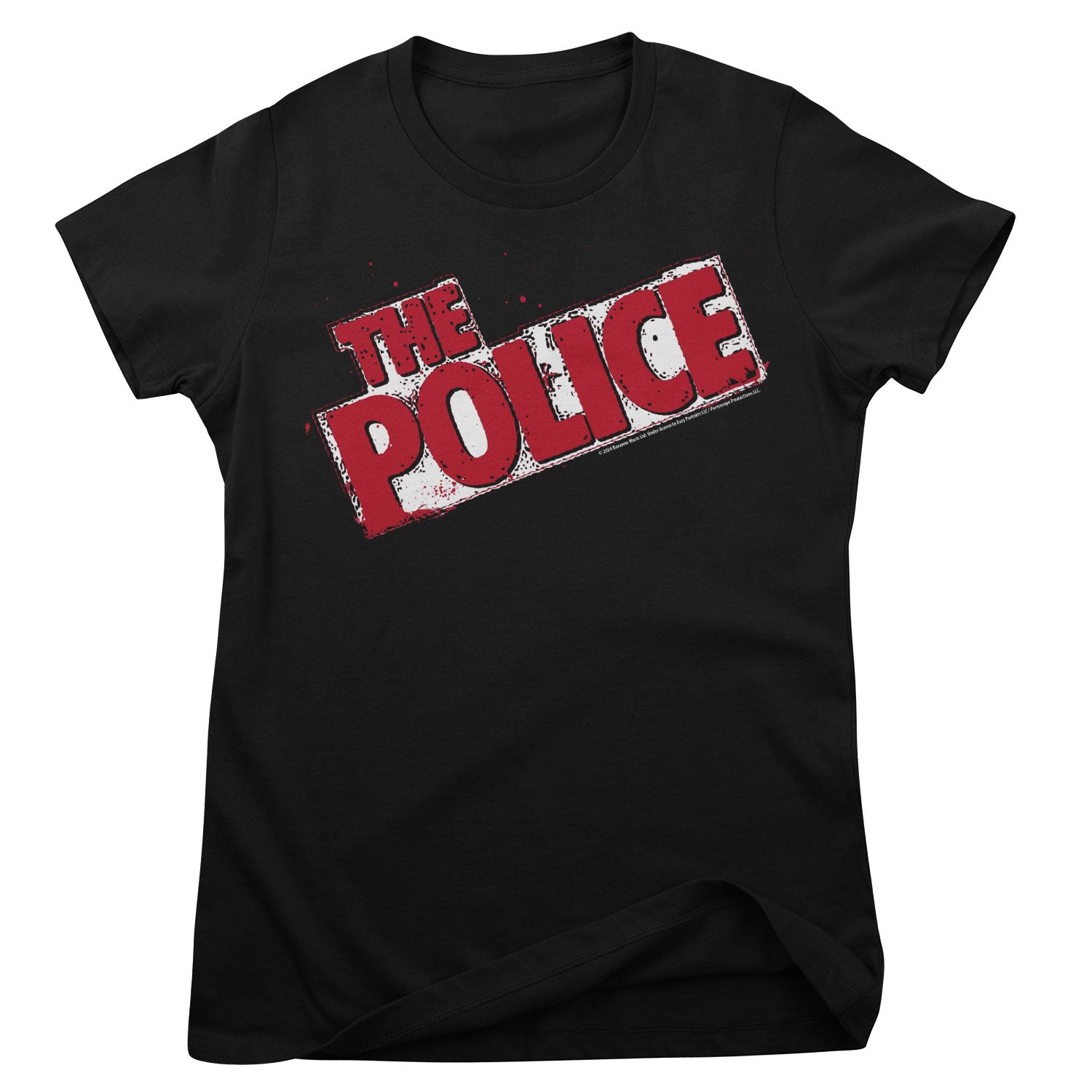 Officially Licensed The Police - Distressed Logo Women T-Shirt - Picture 2 of 2