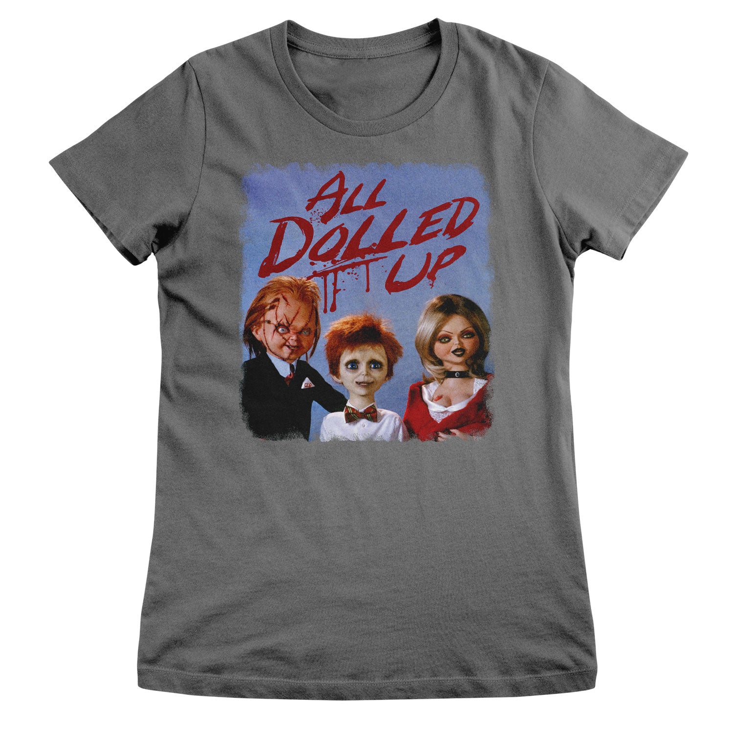 Officially Licensed Chucky - All Dolled Up Women T-Shirt | eBay
